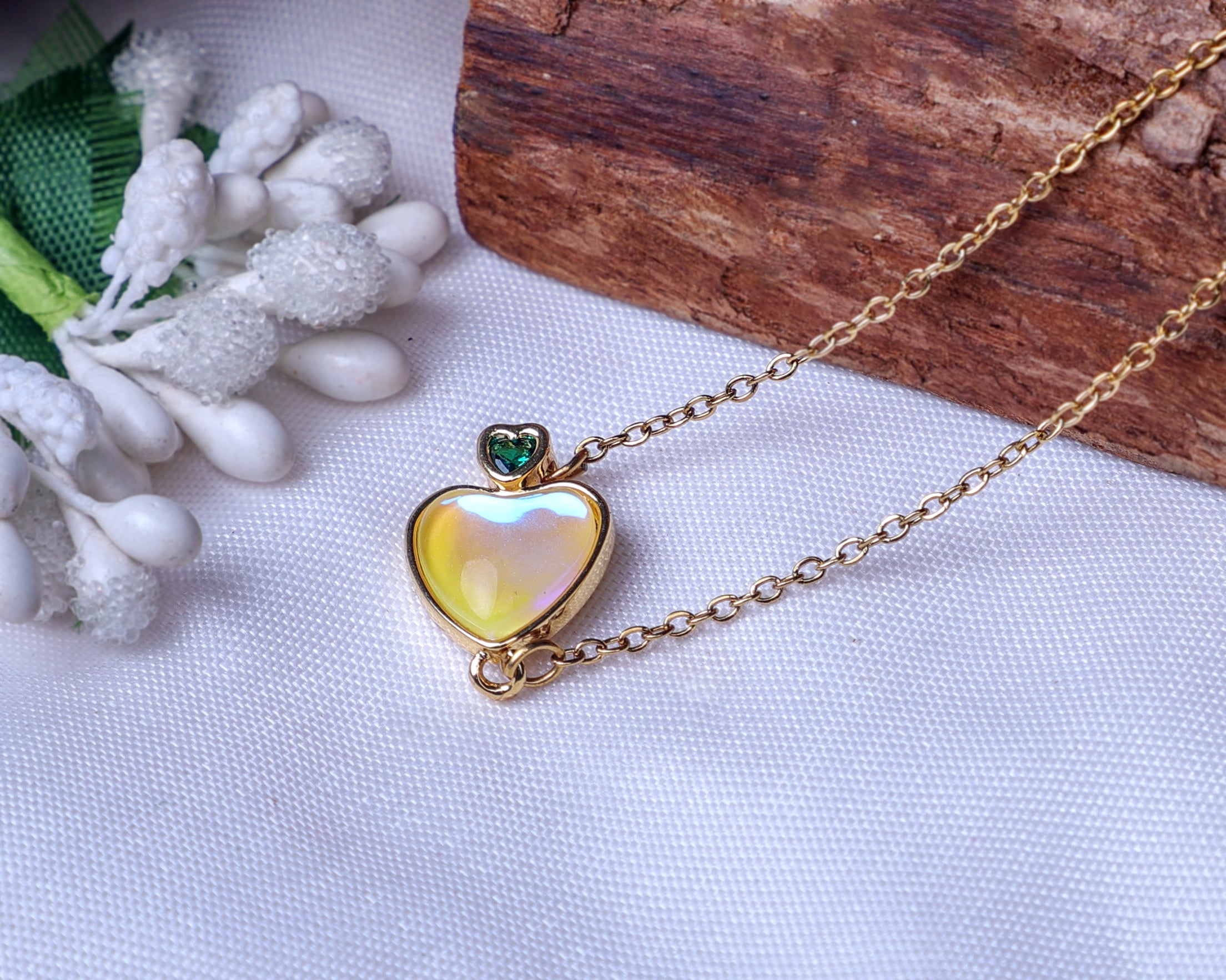 Heart-Shaped Anti-Tarnish Necklace