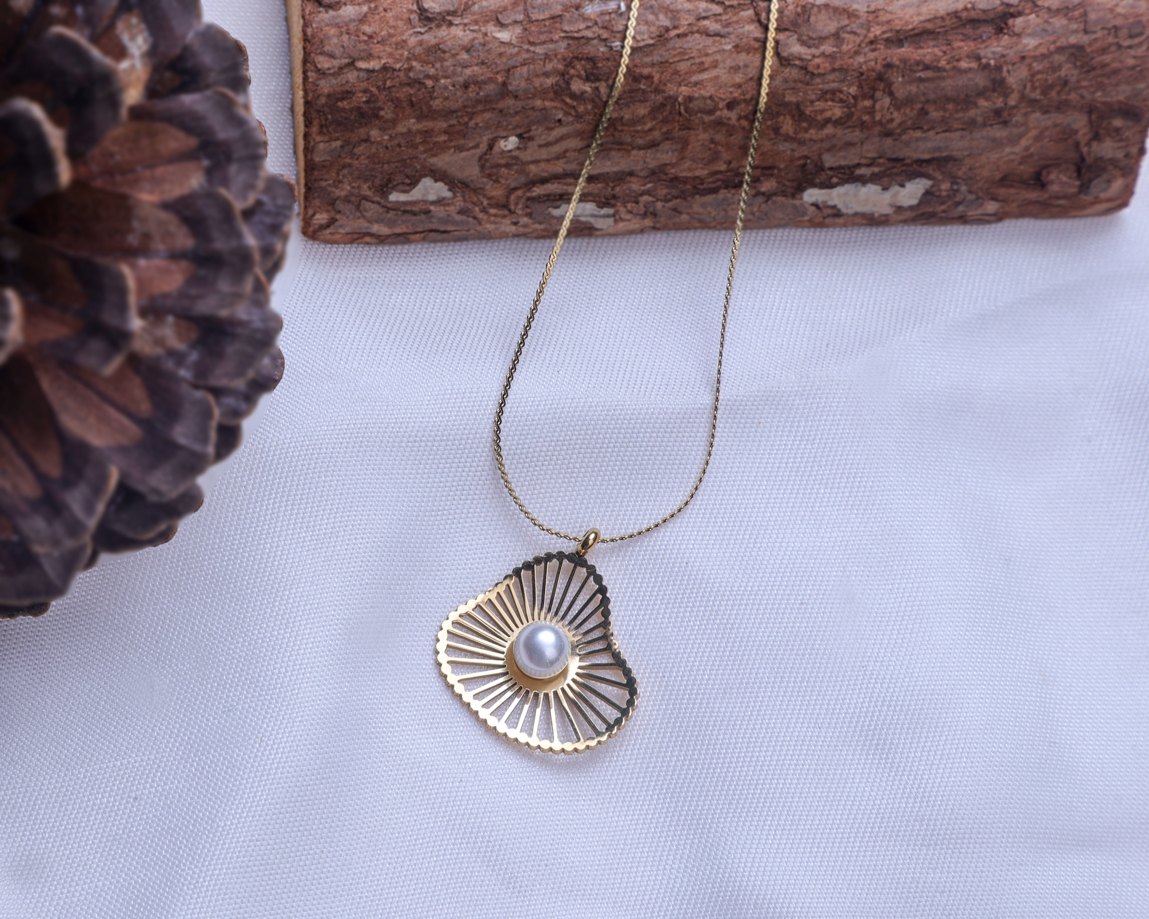 Anti-Tarnish Pearl Necklace