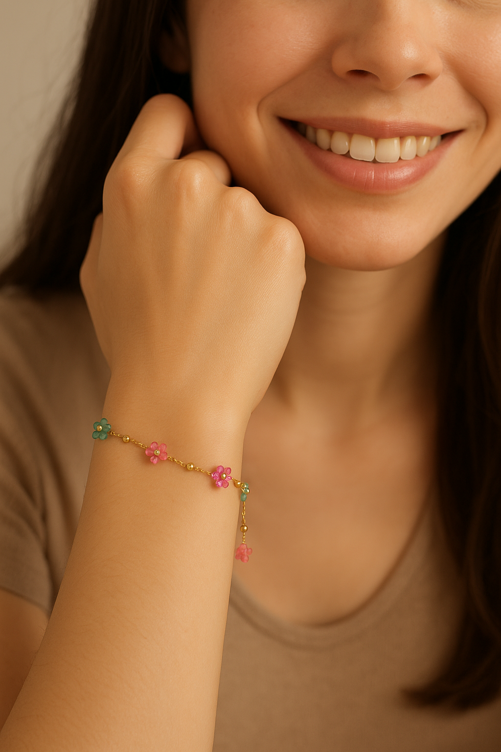 Anti-Tranish Floral  Bracelets