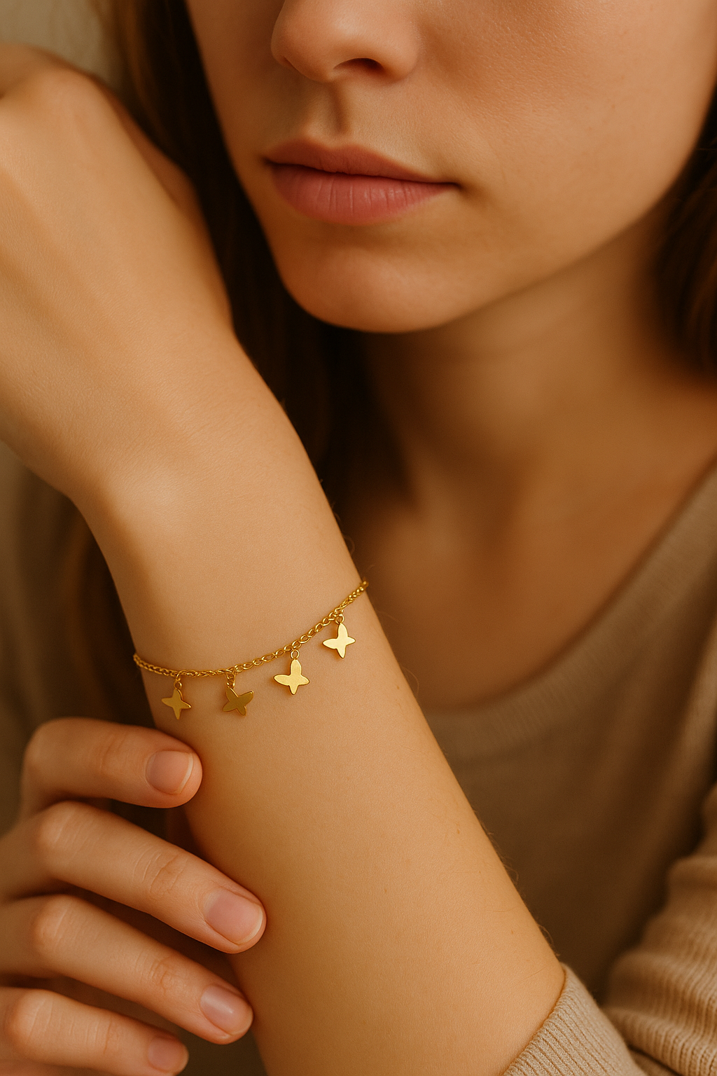 Anti-Tranish Butterfly Bracelets