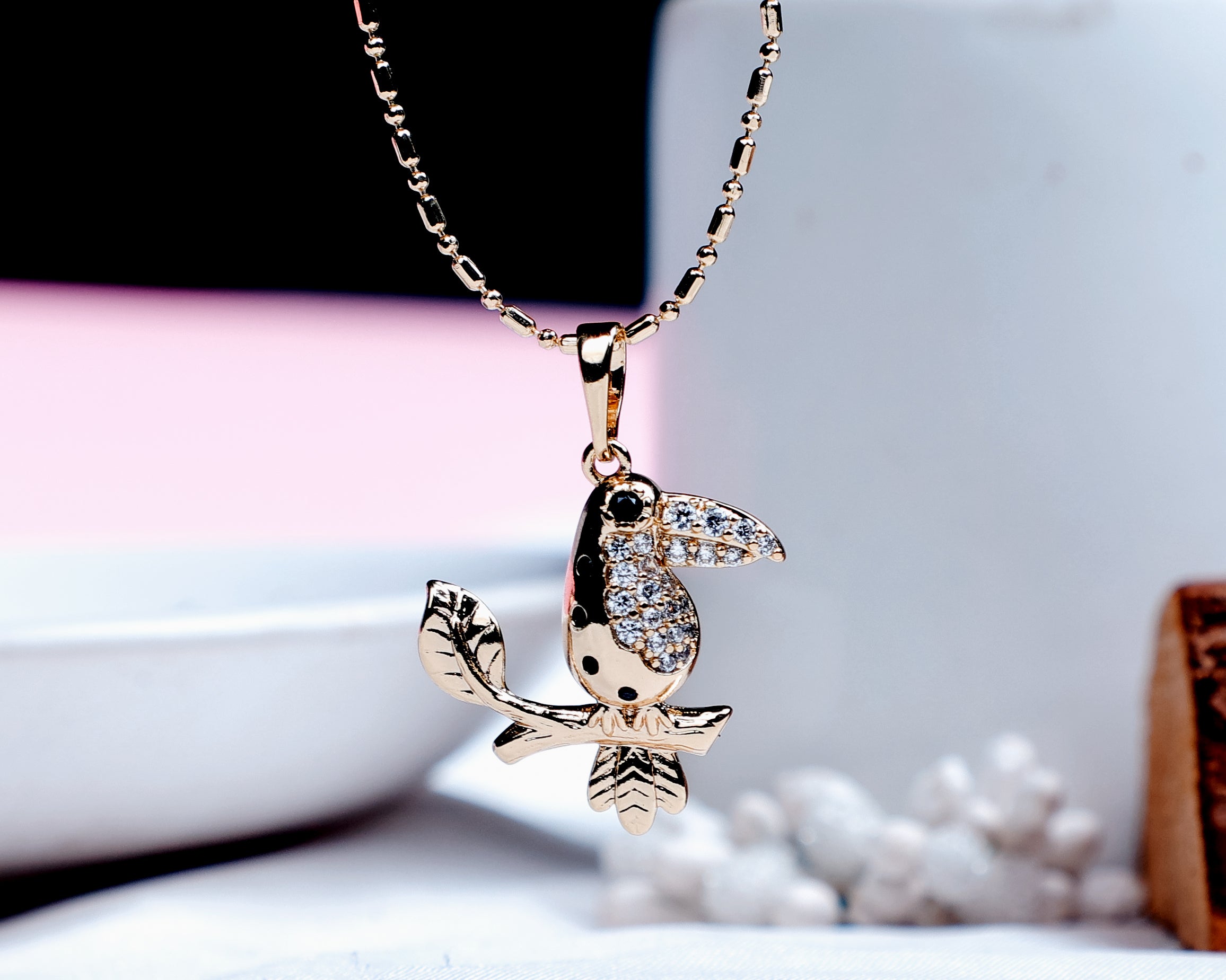 Hornbill Anti-Tarnish Necklace