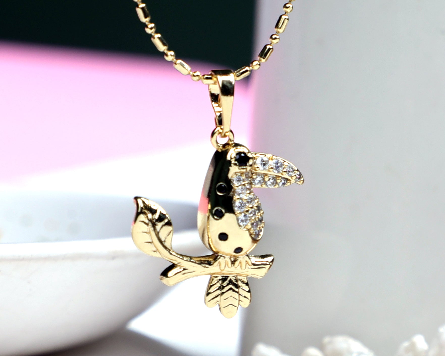 Hornbill Anti-Tarnish Necklace