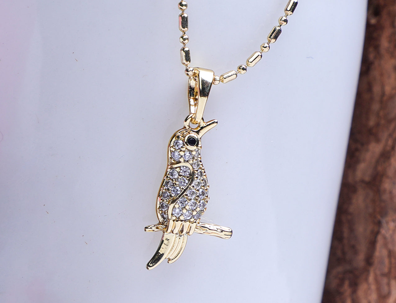 Bird Anti-Tarnish Necklace