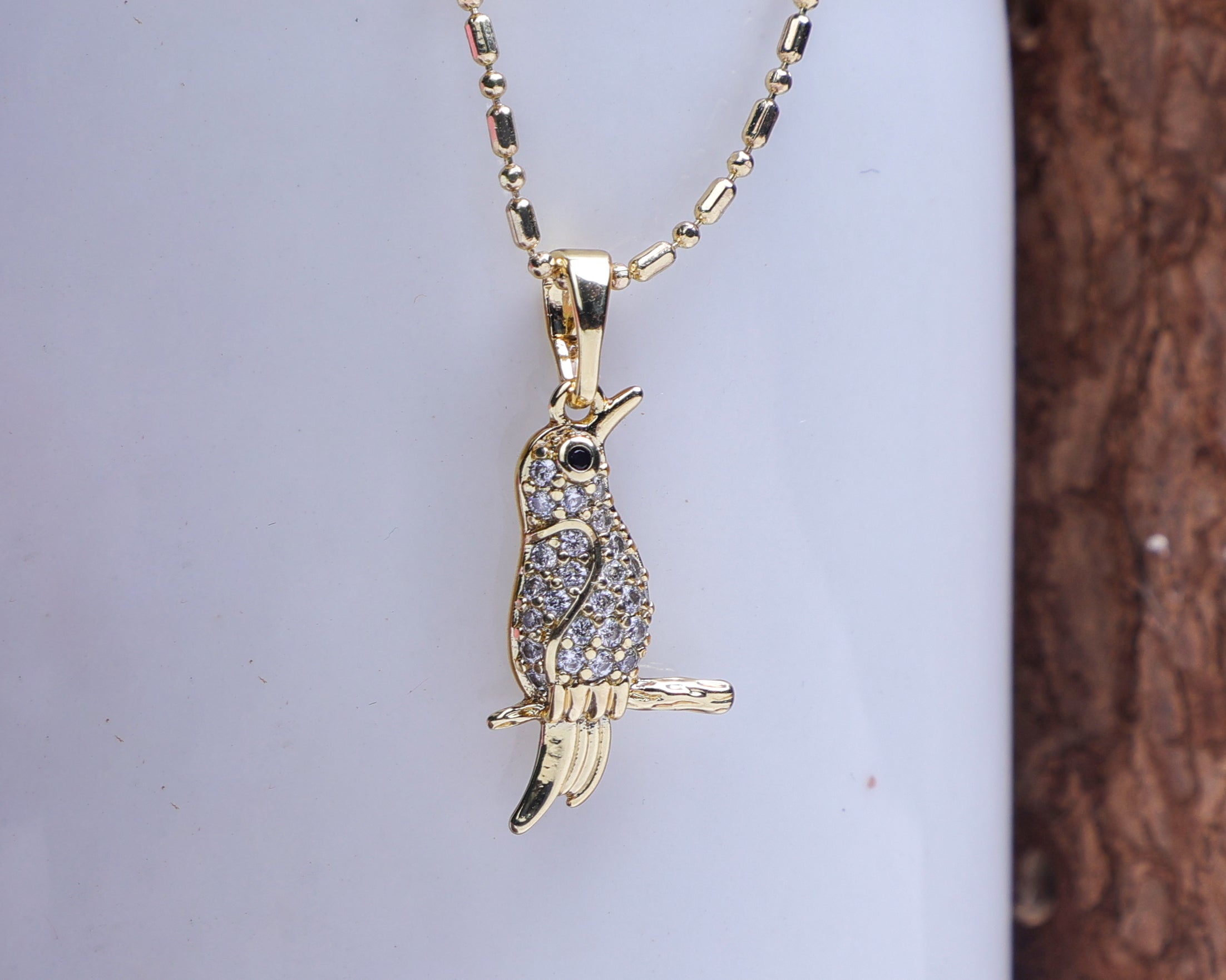 Bird Anti-Tarnish Necklace