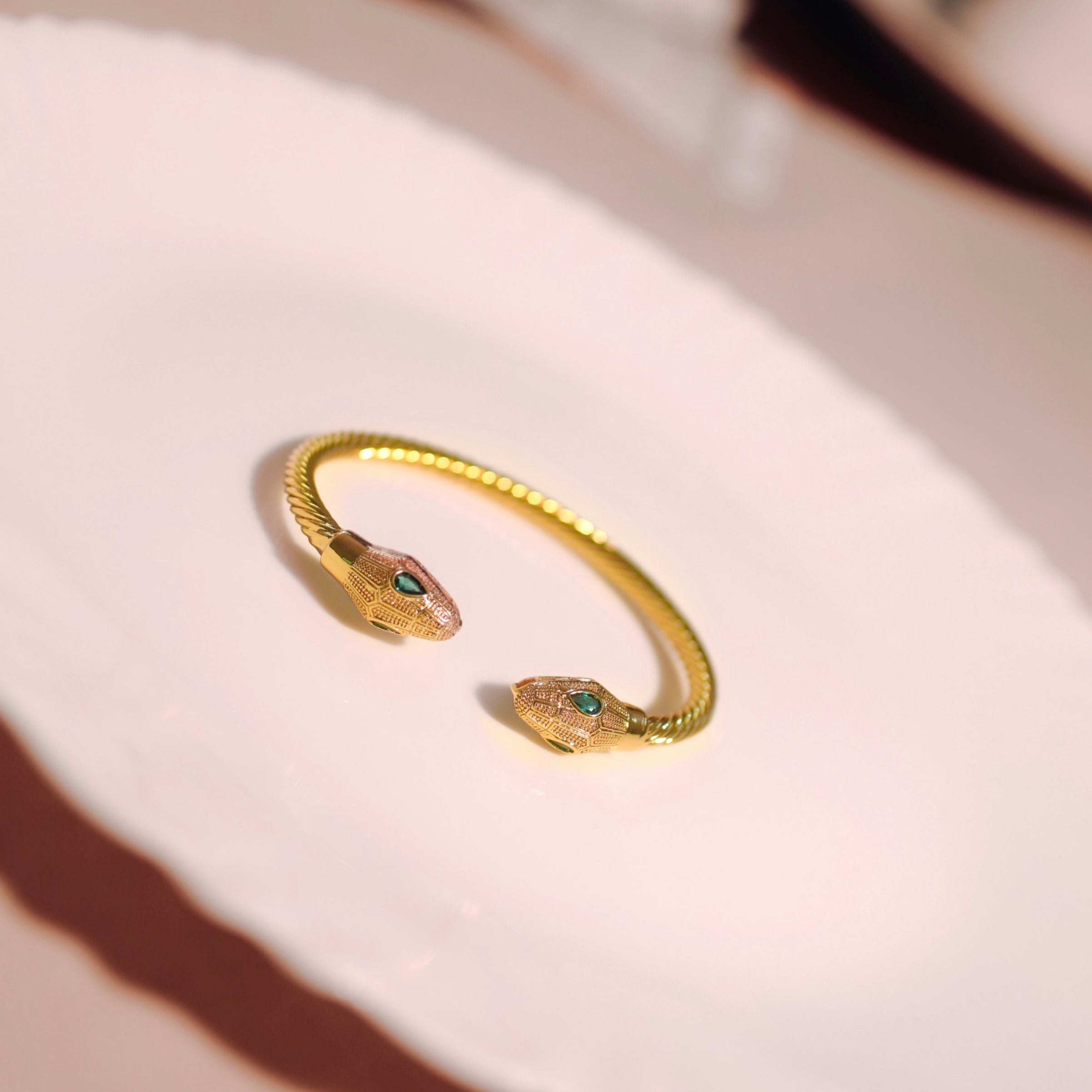 Anti-Tarnish Snake Bracelet