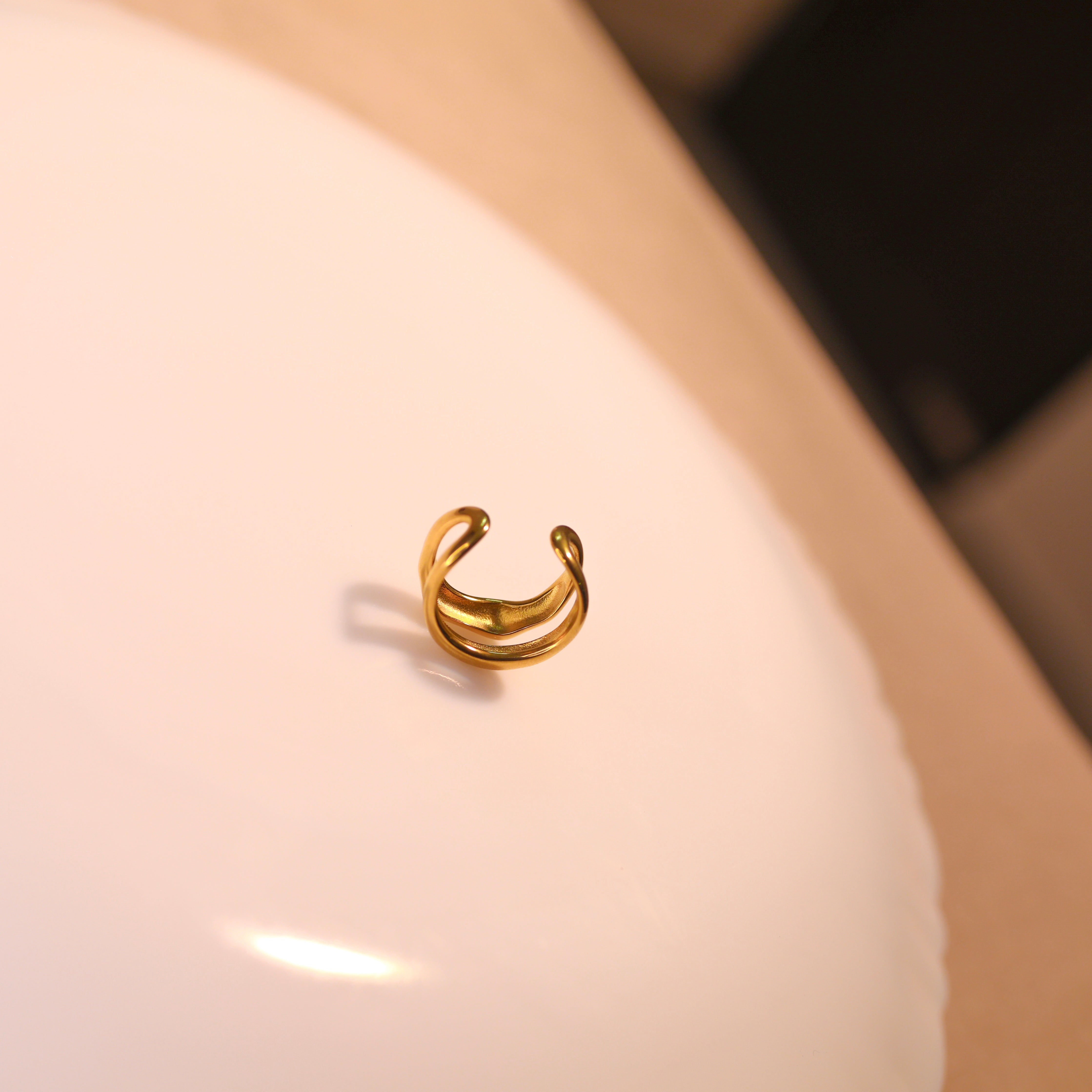 Anti-Tarnish Fashion Ring