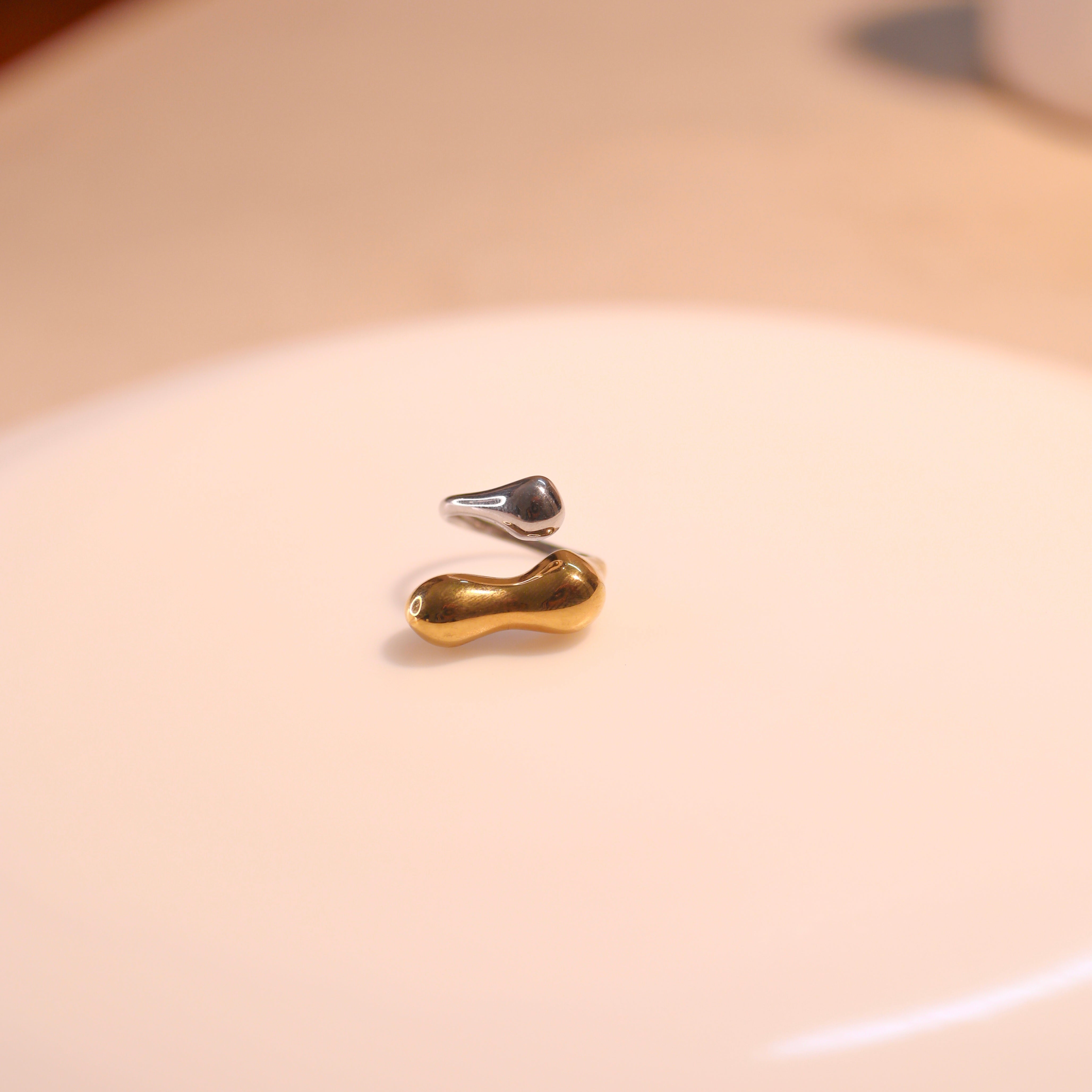 Twin Colour Anti-Tarnish Ring