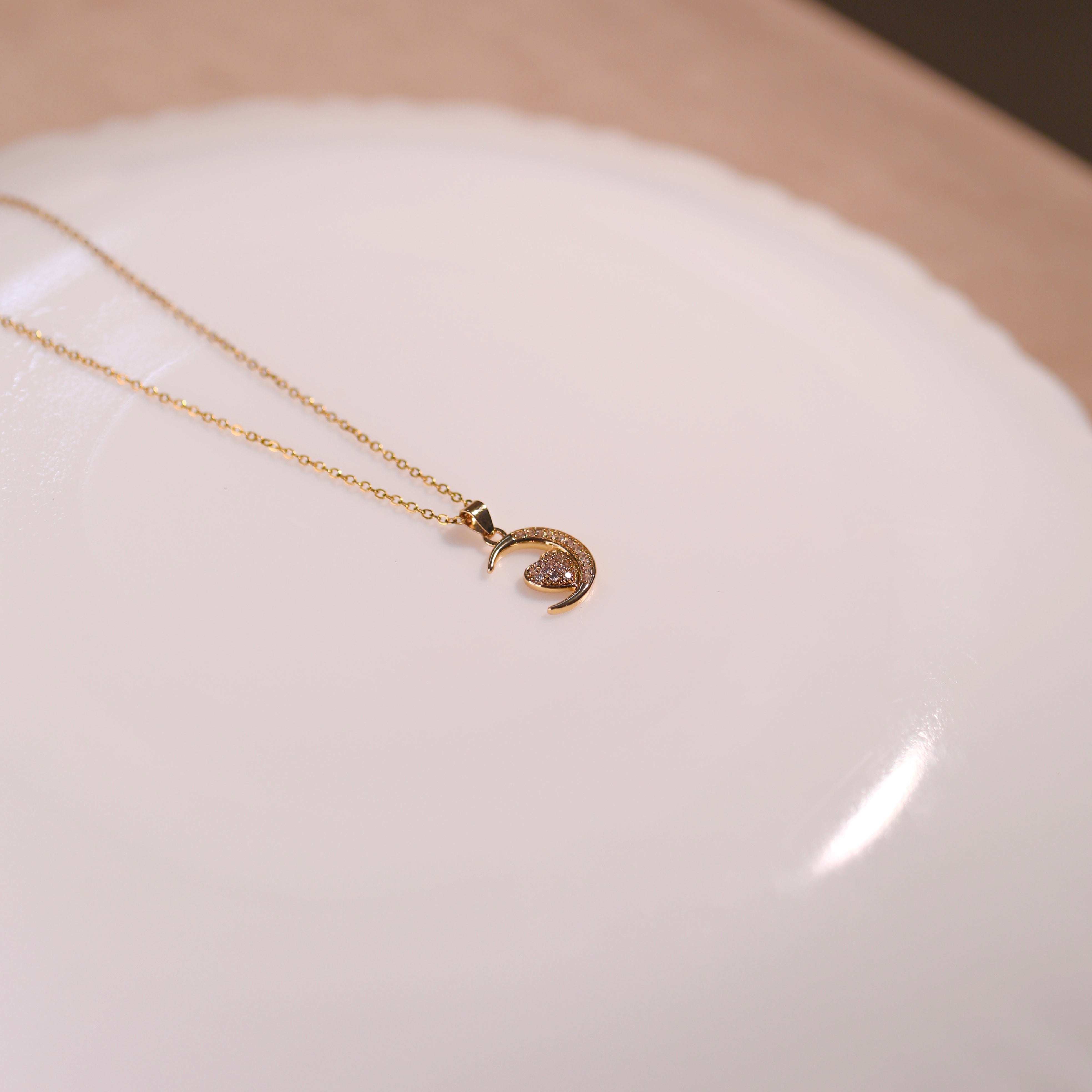 Anti-Tarnish Moon Chain