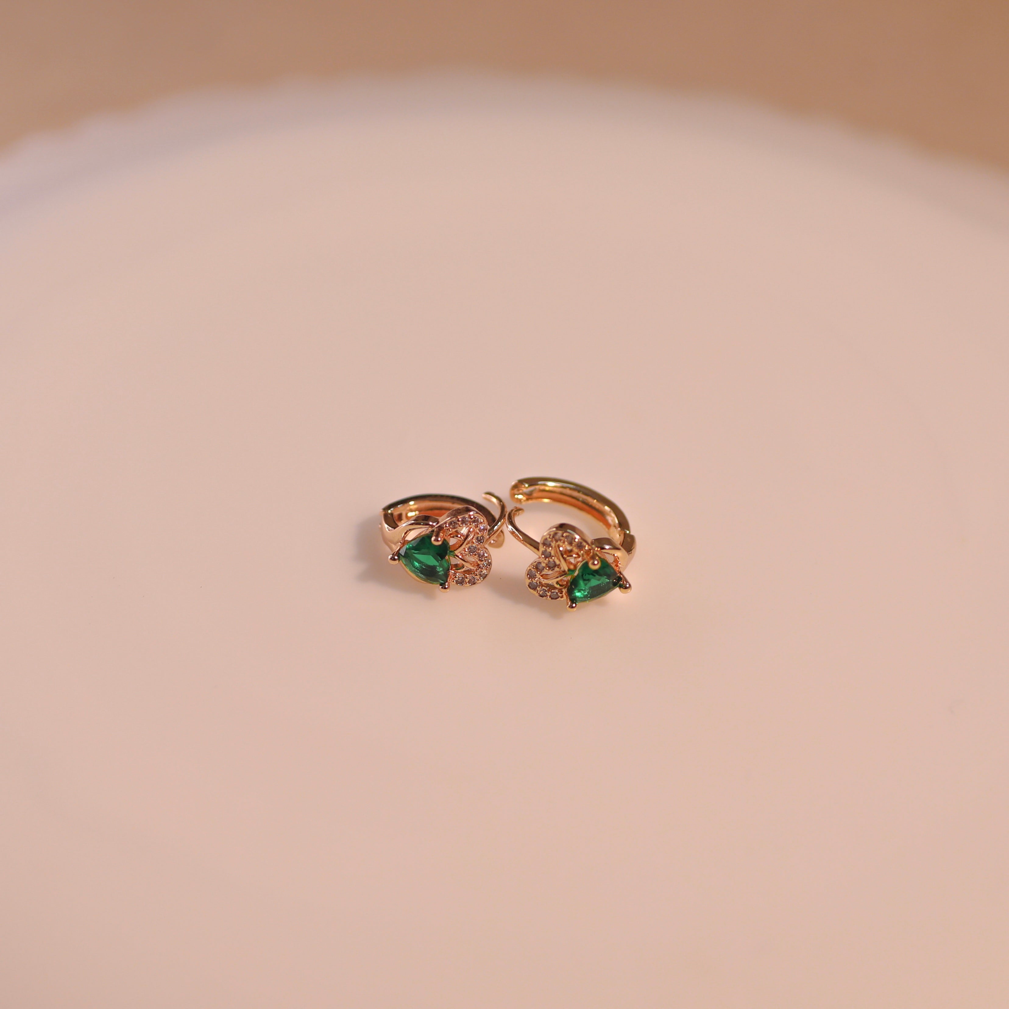 Xuping Heart Shaped Earrings