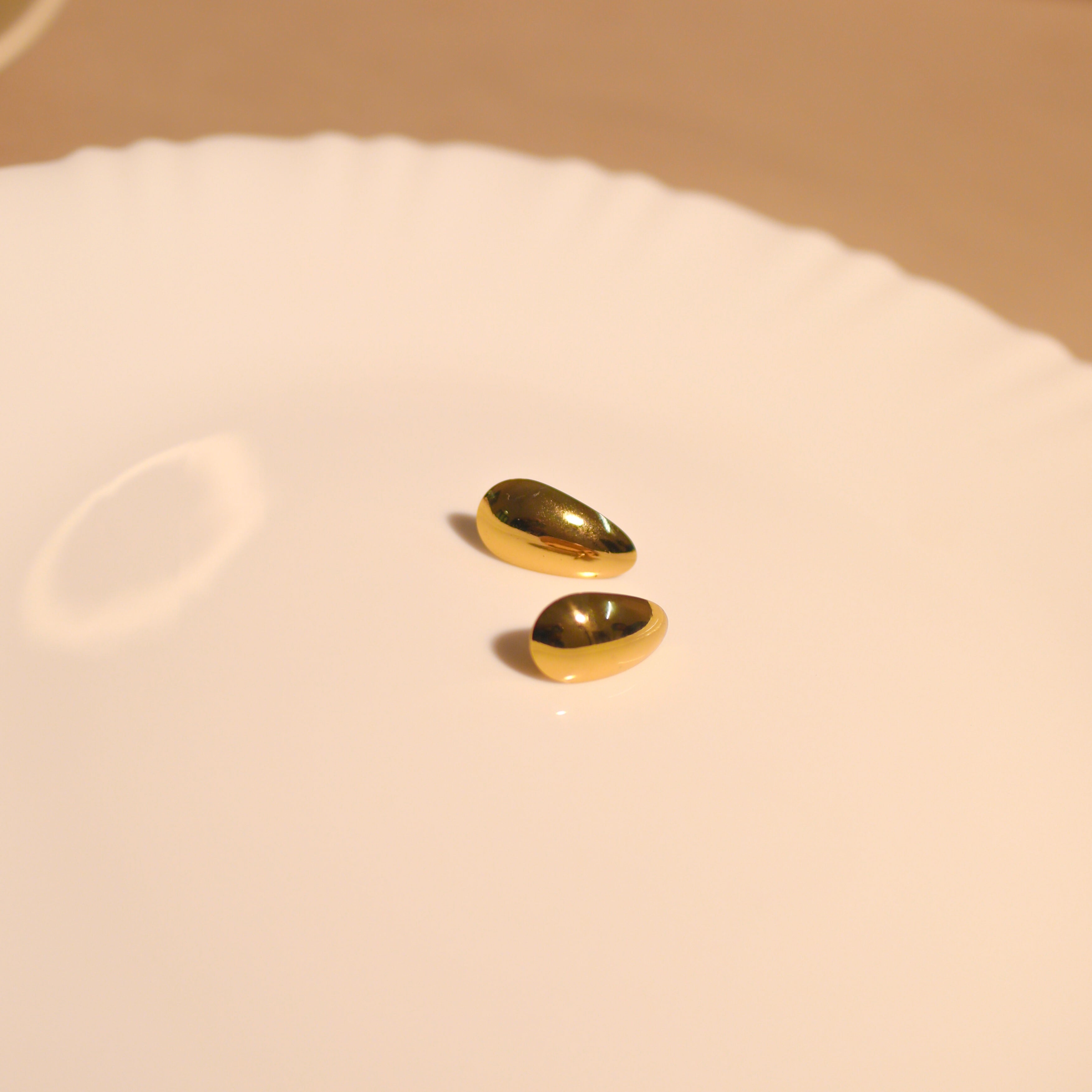 Anti Tarnish Water Drop Earrings