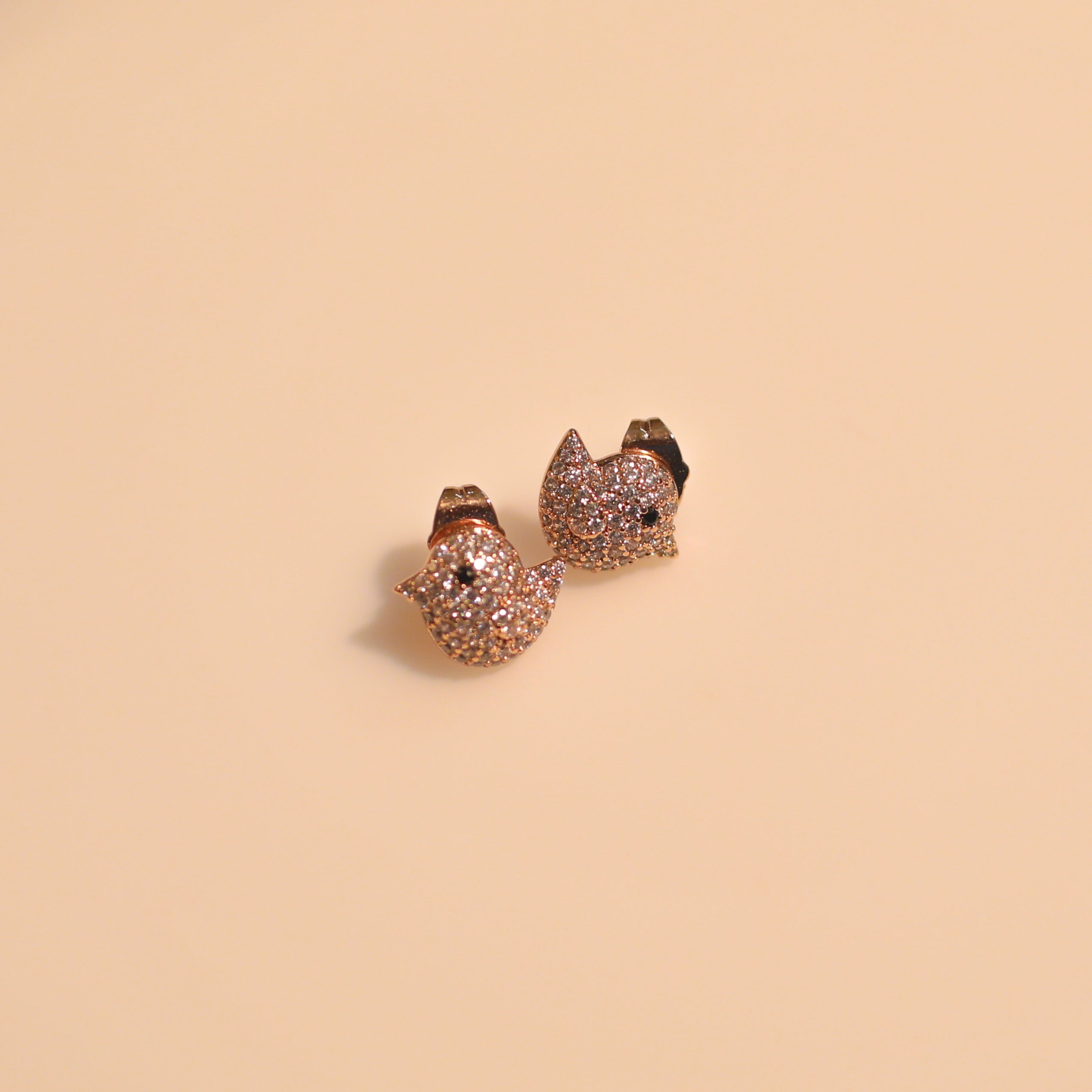 Xuping Gold Plated Anti Tarnish Bird Earrings