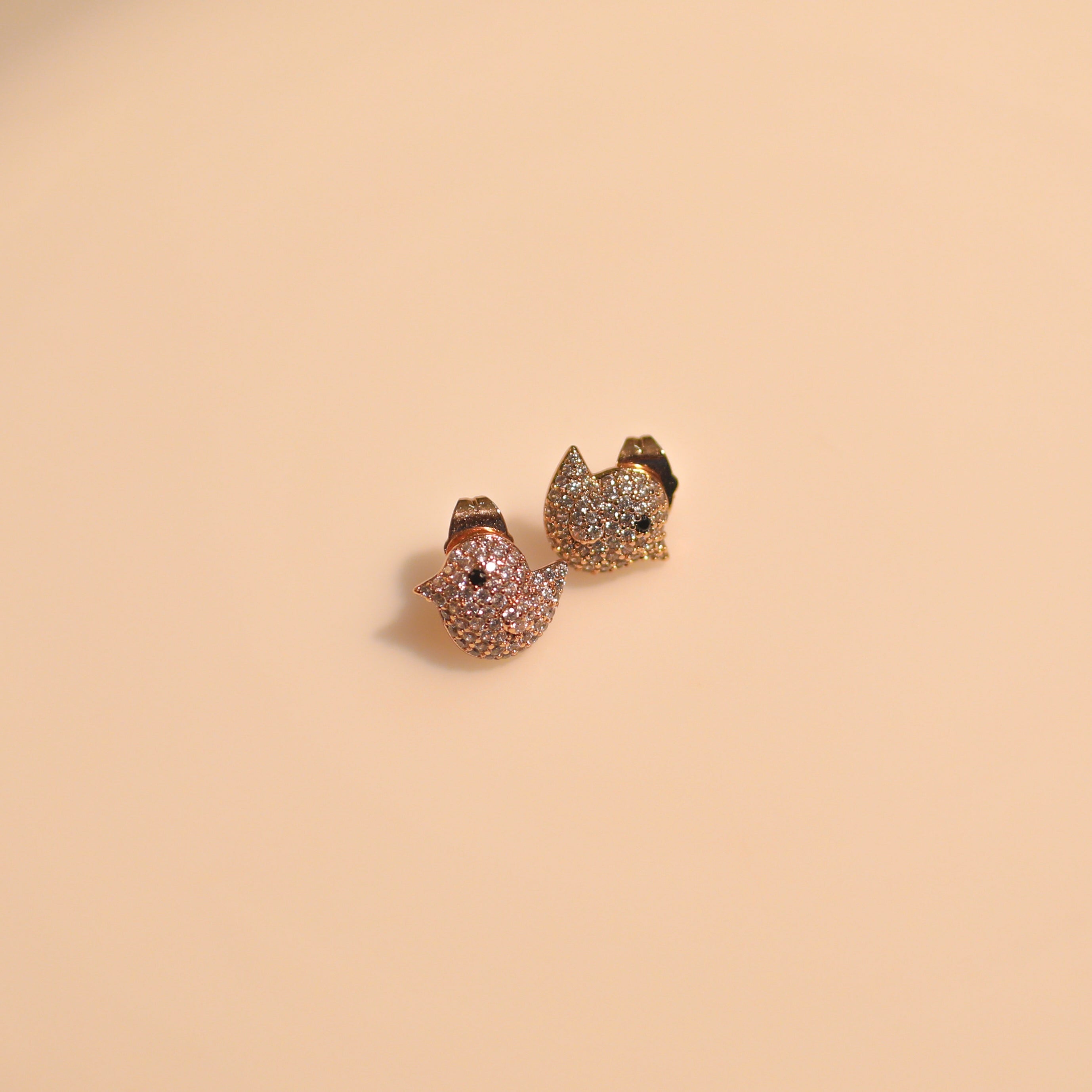 Xuping Gold Plated Anti Tarnish Bird Earrings