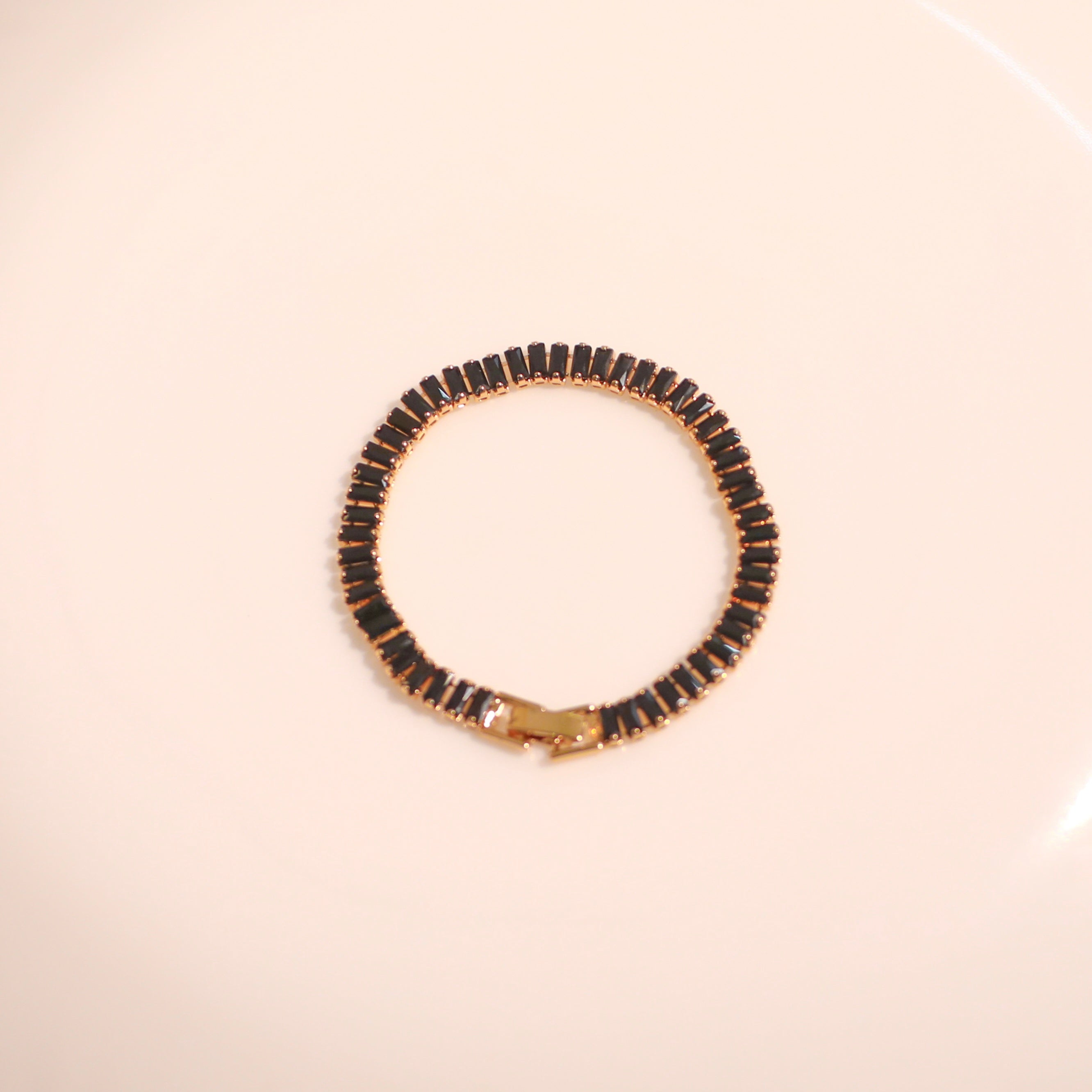 Anti-Tranish Black Stone Bracelets