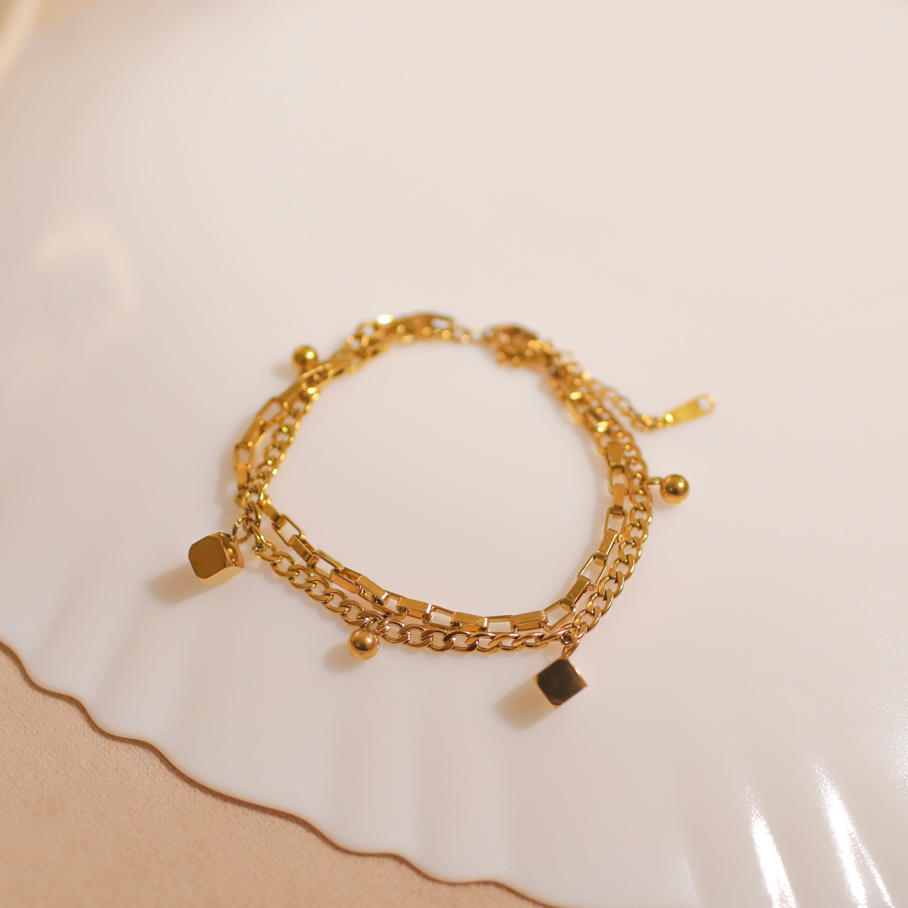 Anti-Tranish Two-Layered  Bracelets