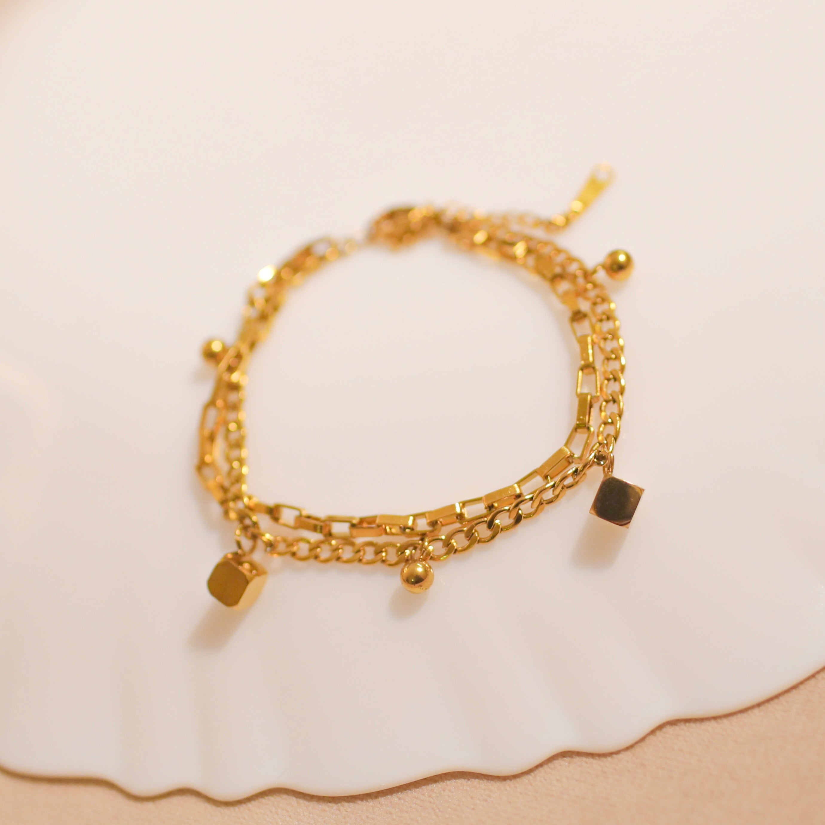 Anti-Tranish Two-Layered  Bracelets