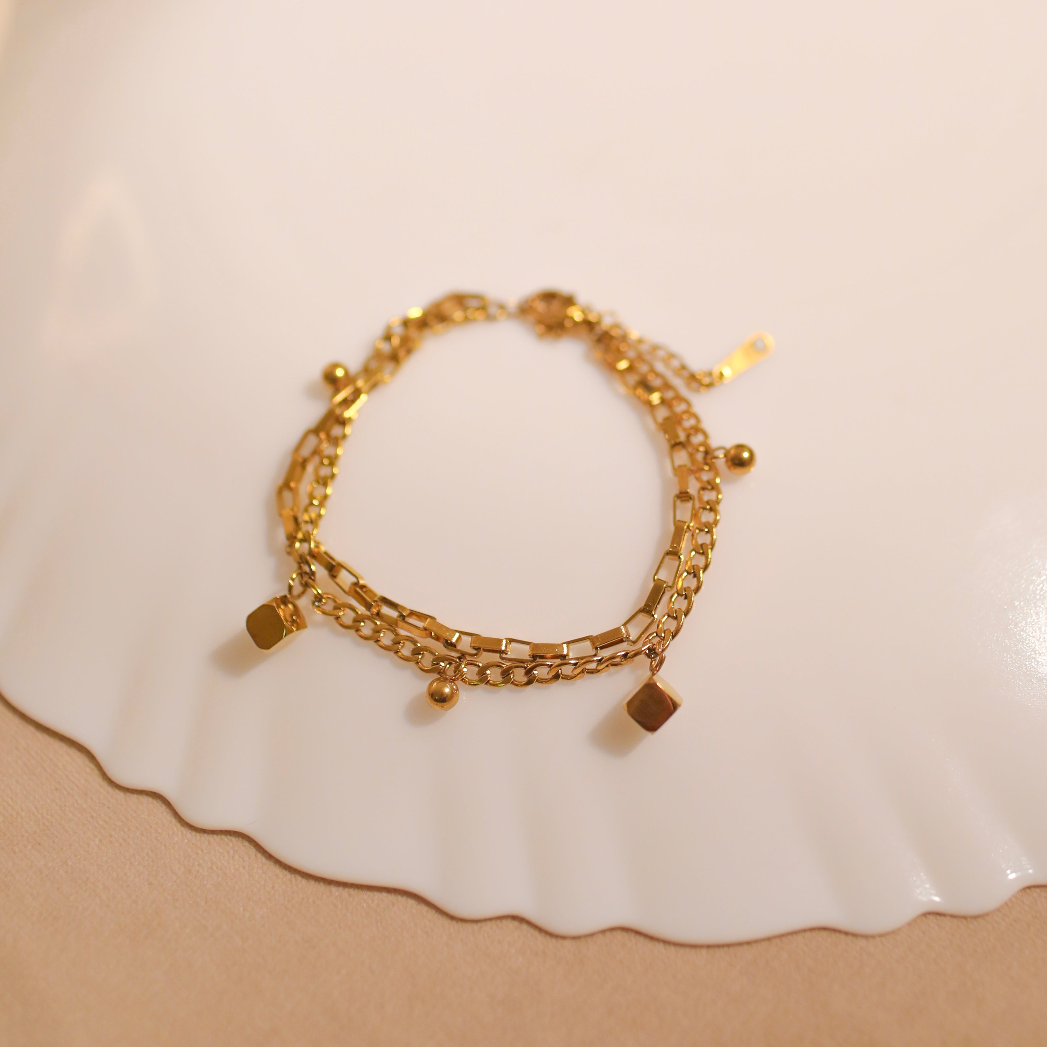 Anti-Tranish Two-Layered  Bracelets