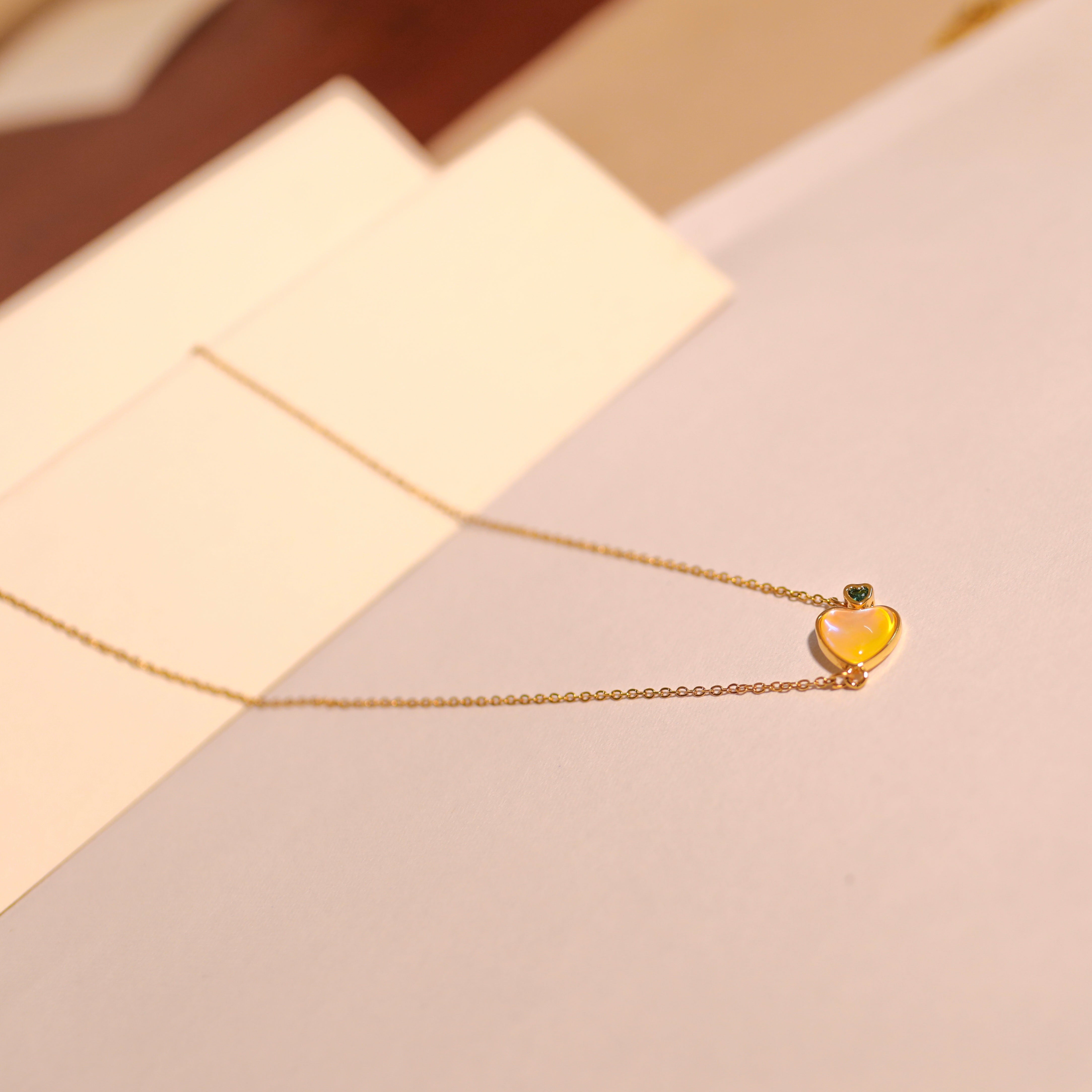 Anti-Tarnish  Heart Pendant