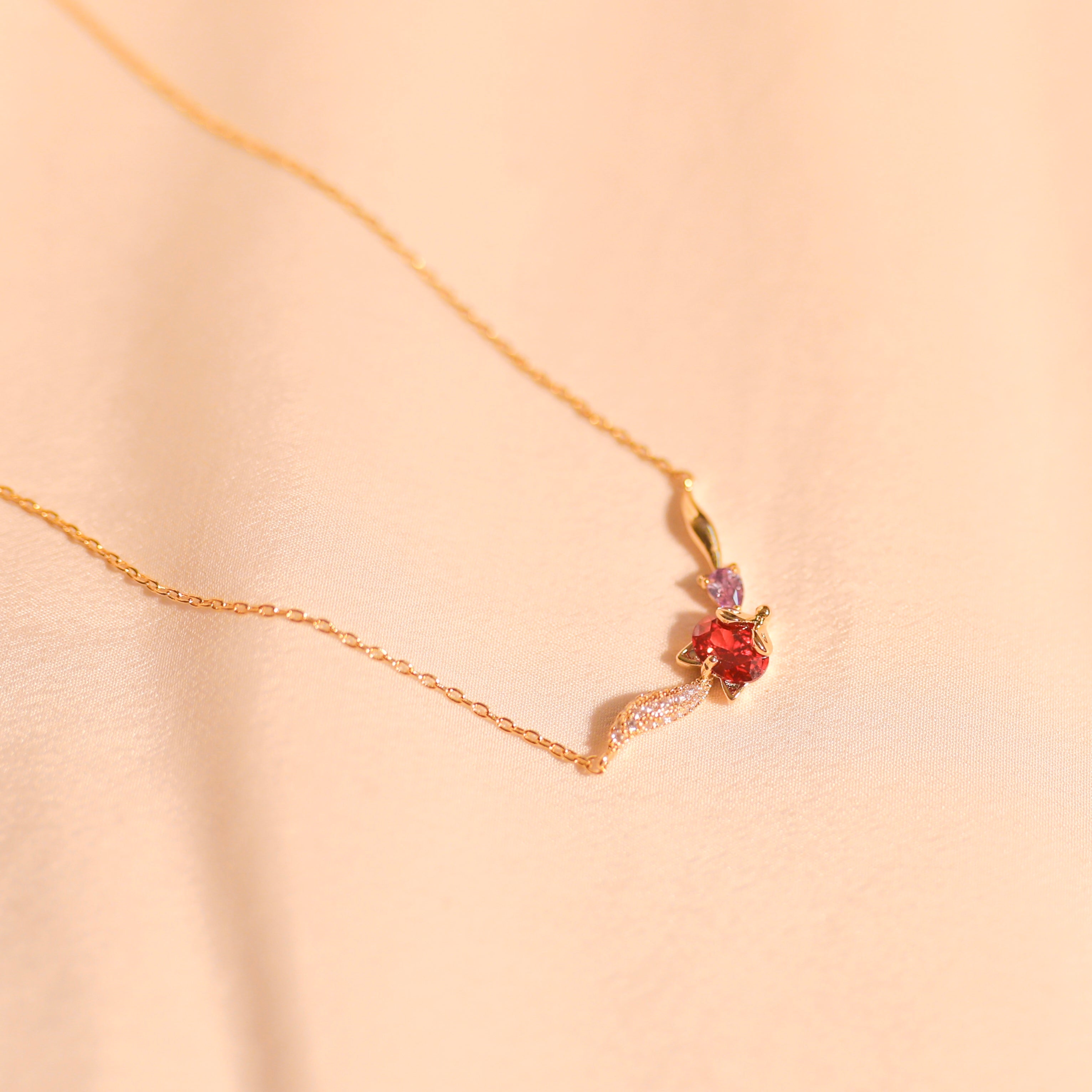 Anti-Tarnish Xuping Premium Crystal Fox Pendant-101