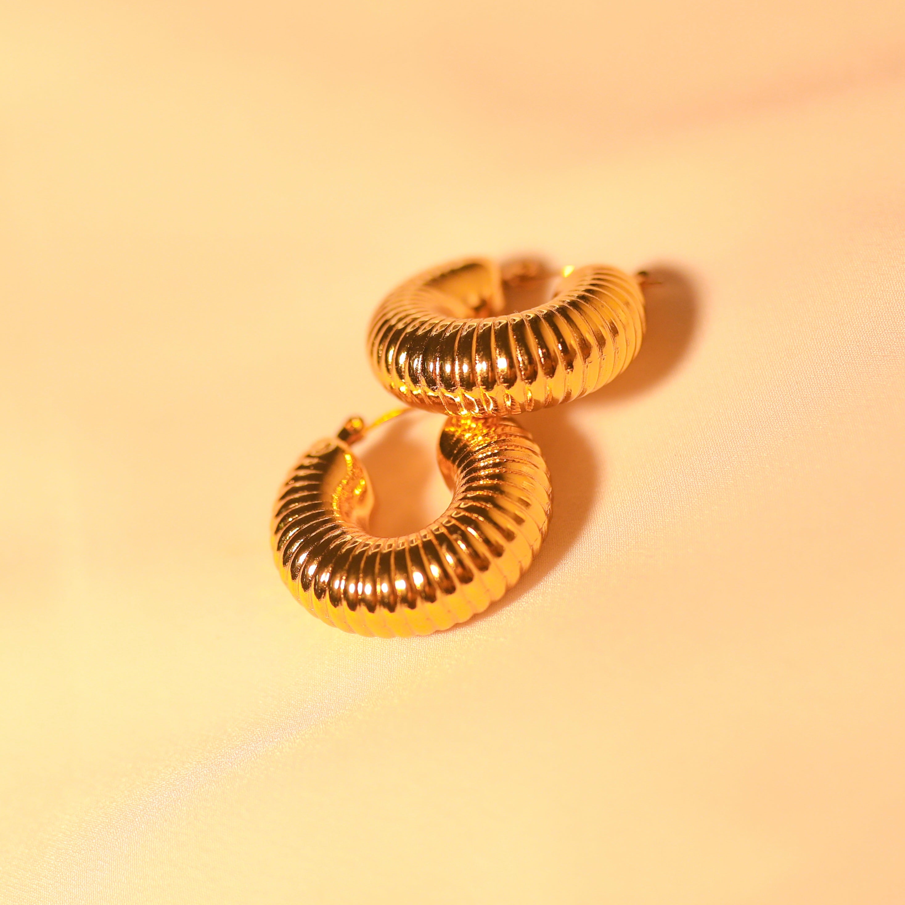 Anti-Tarnish Hoops Earrings -147