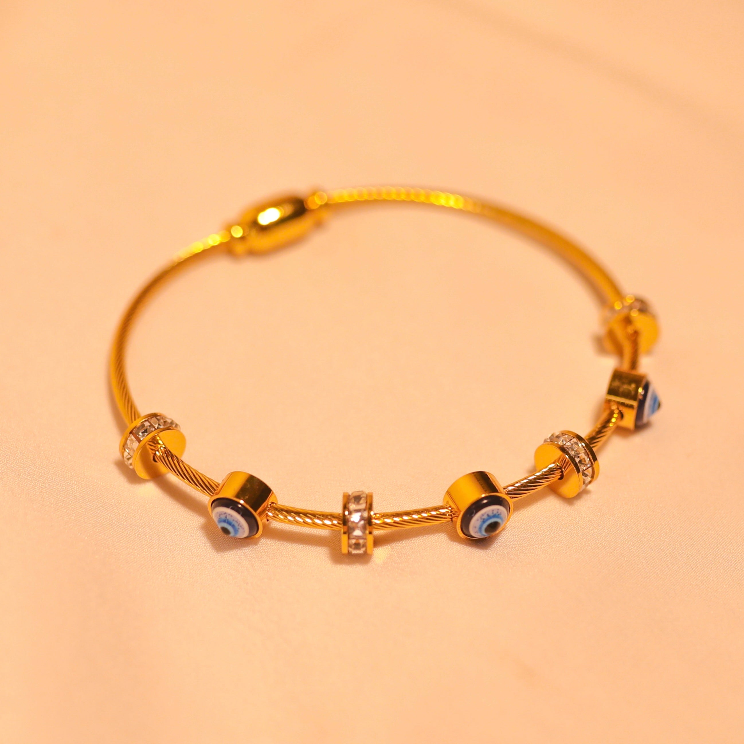 Anti-Tarnish Evil Eye Designer Bracelet -167