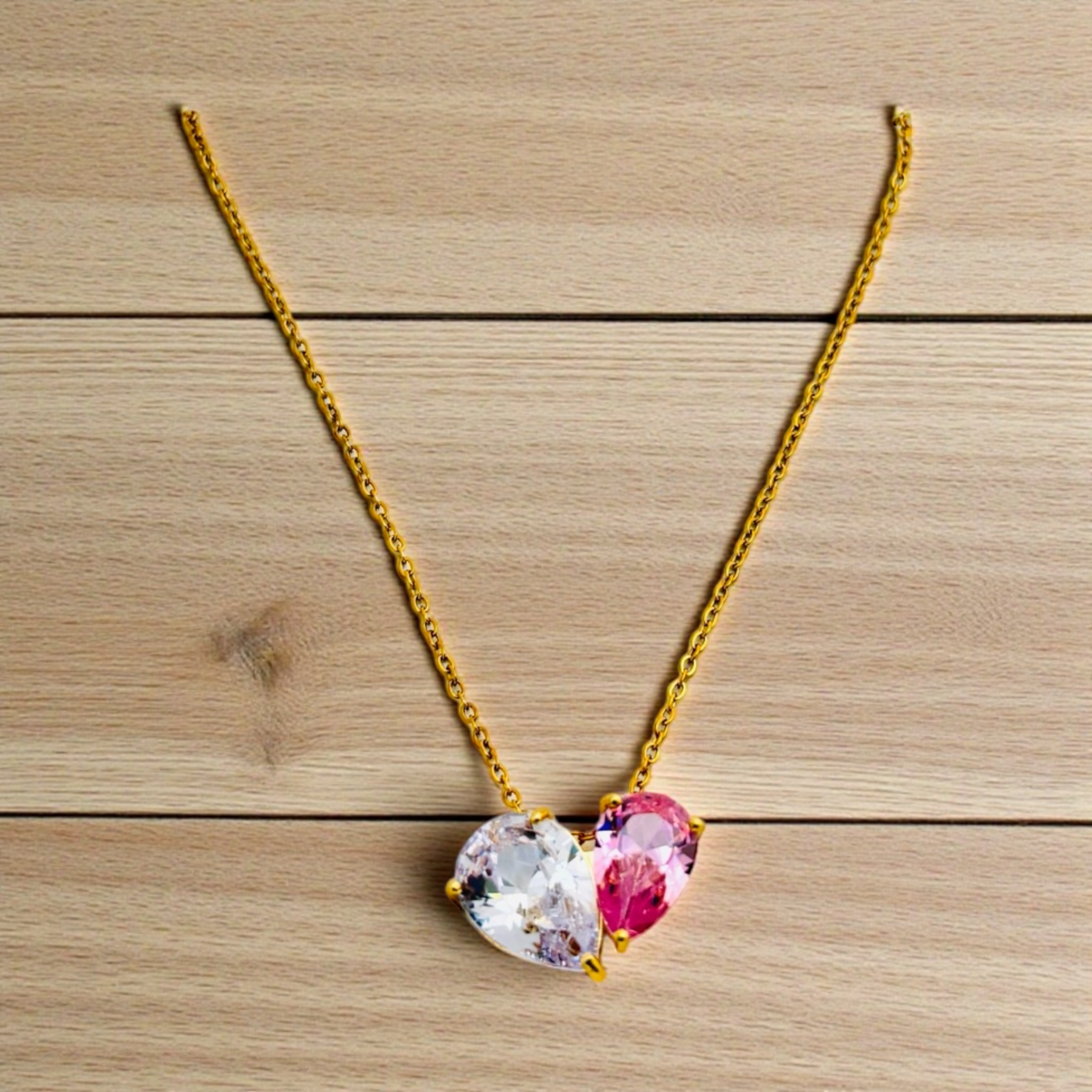 Anti-Tarnish Forever Bond Heart Pendant