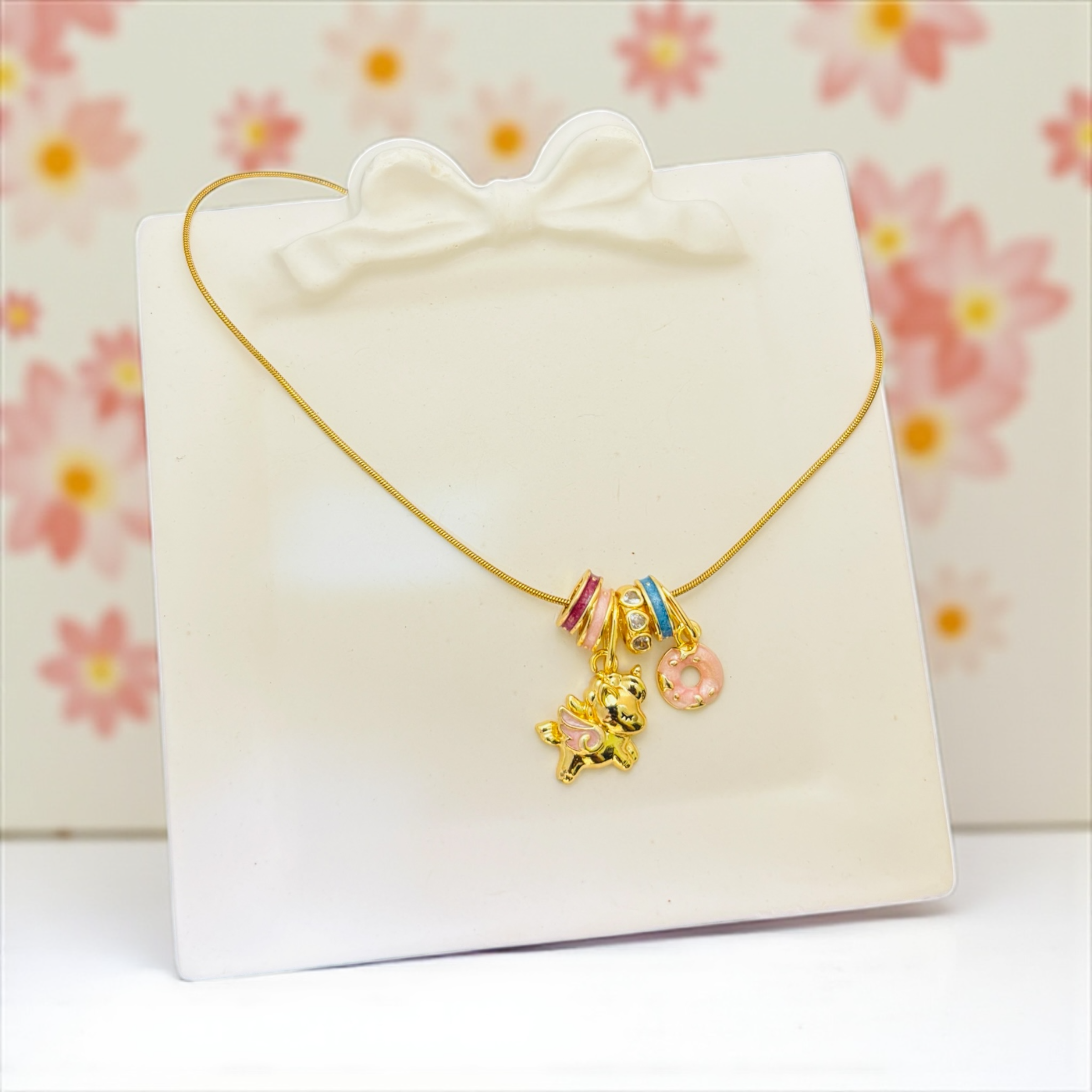 Anti-Tarnish Fairyland Unicorn Pendant