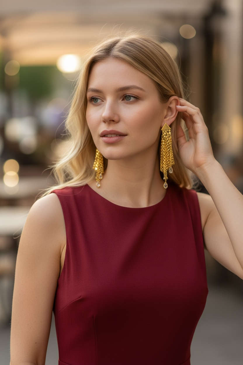 Lustreaura Zenvy -  Anti Tarnish Earring