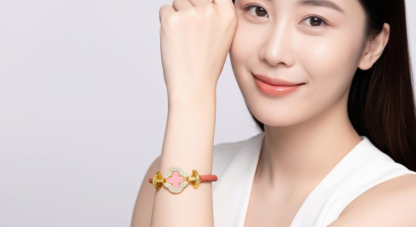 Veloura Pink - Anti Tarnish Bracelet